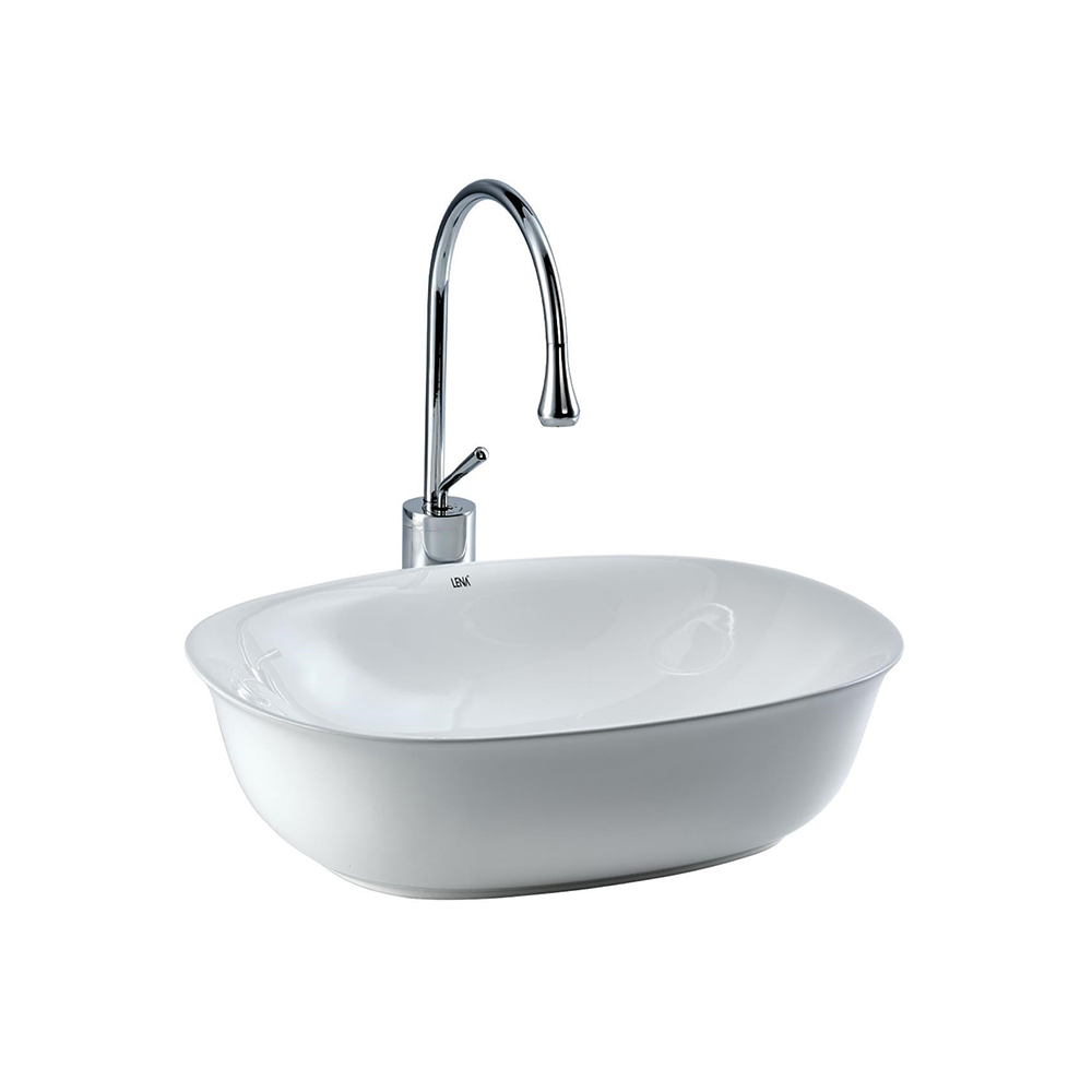 EH-4600 Tezgah Üstü Lavabo Beyaz