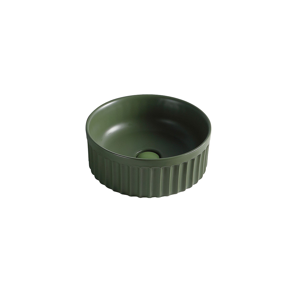 EY-4715MY Mat Yeşil Tezgah Üstü Lavabo